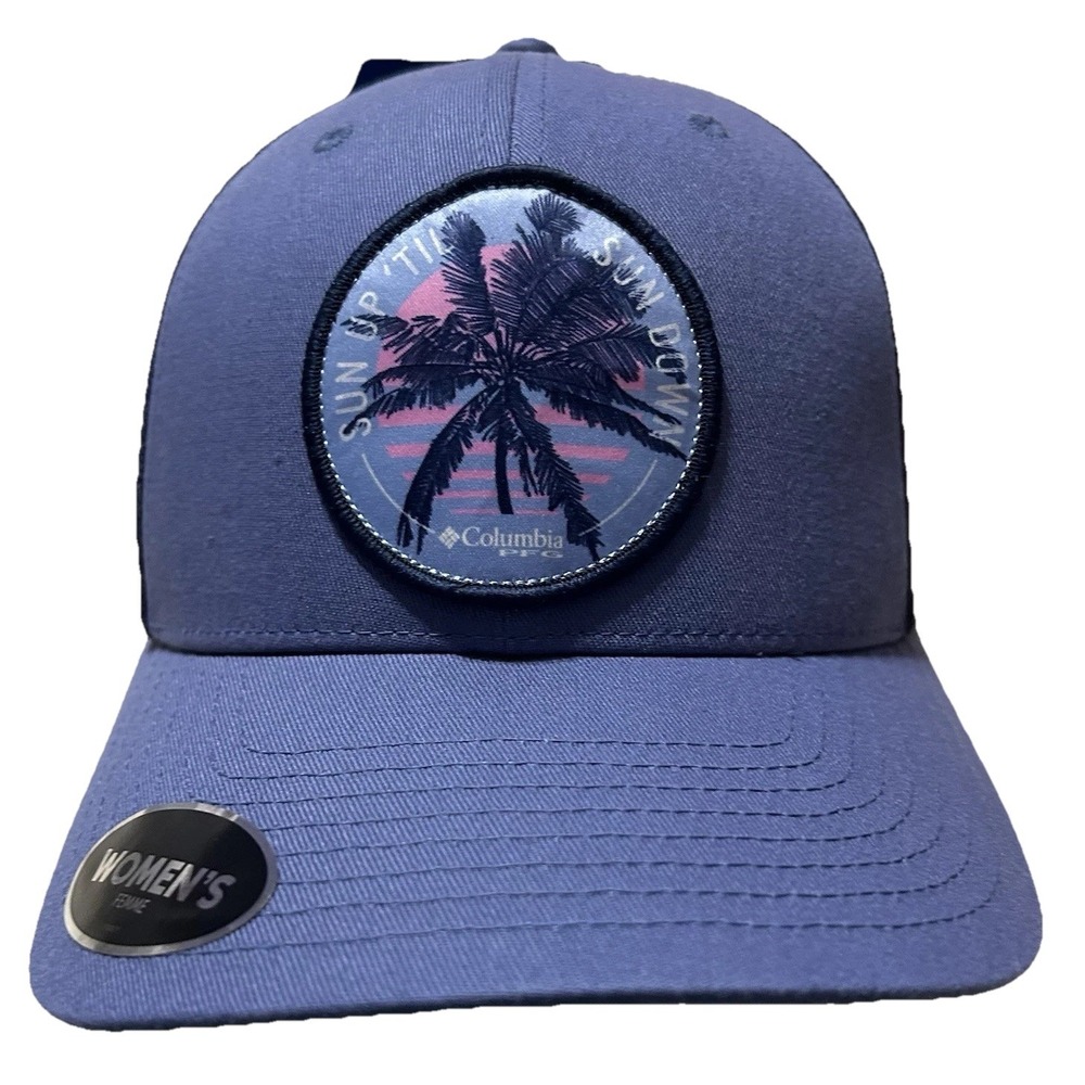Columbia PFG Mesh Women's One Size Blue Sun Up Hat (Y1)